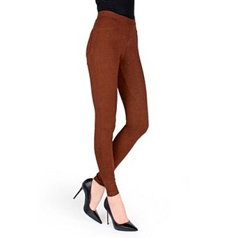 Pants-style Cotton Blend Leggings