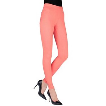 Pants-style Cotton Blend Leggings