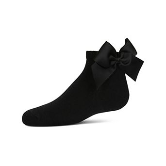 Girls' Bow Back Anklet Socks