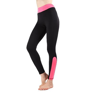 Women's Highlighter Athletic Nylon Leggings