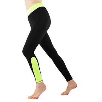 Women's Highlighter Athletic Nylon Leggings