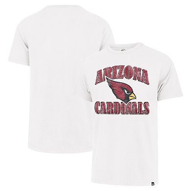Men's '47 White Arizona Cardinals Overrun Franklin T-Shirt