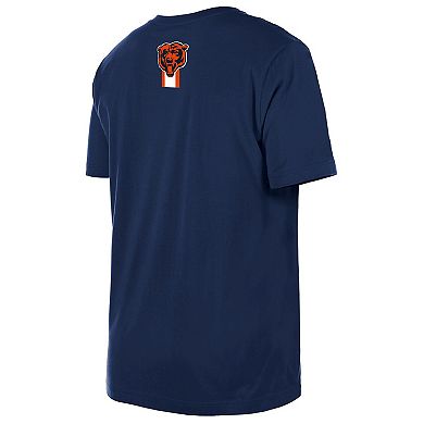 Men's New Era Navy Chicago Bears 3rd Down Domestic T-Shirt