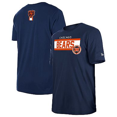 Men's New Era Navy Chicago Bears 3rd Down Domestic T-Shirt