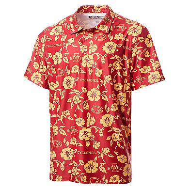 Men's Reyn Spooner Cardinal Iowa State Cyclones Performance Polo