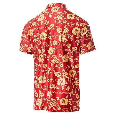 Men's Reyn Spooner Cardinal Iowa State Cyclones Performance Polo