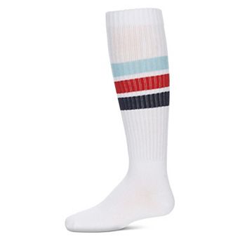 Girls' Triple Stripe Knee High Socks
