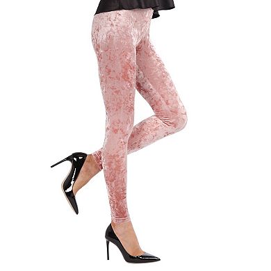 Crushed Velvet Stretch Leggings