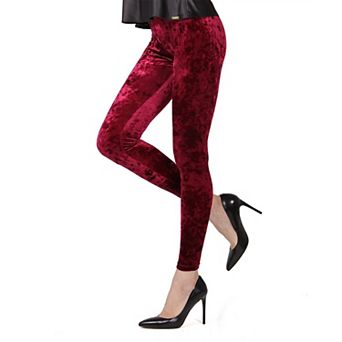 Crushed Velvet Stretch Leggings