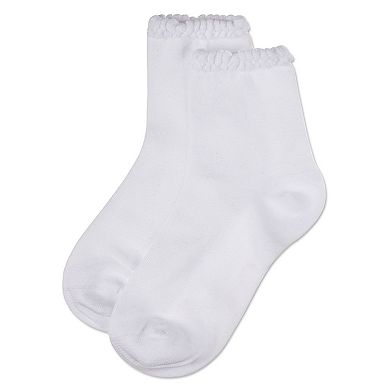 Girls' Bubble Stitch Welt Anklet Socks