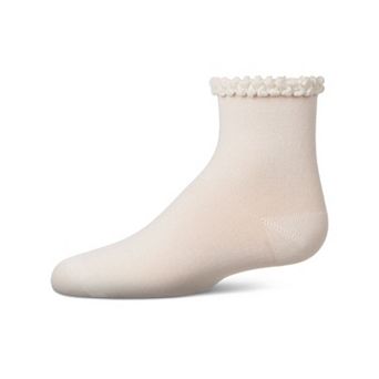 Girls' Bubble Stitch Welt Anklet Socks