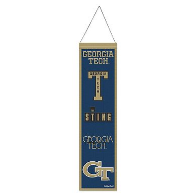 WinCraft Georgia Tech Yellow Jackets 8" x 32" College Vault Evolution Banner