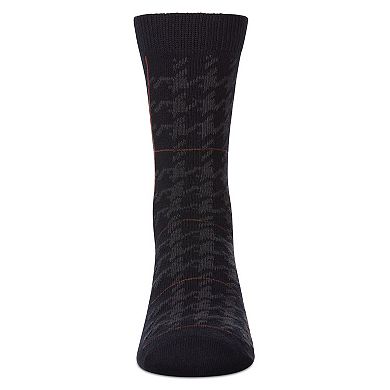 Boys' Hounds Plaid Dress Socks