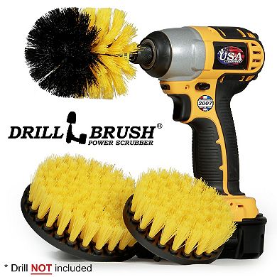 Shower Cleaner - Bathroom Mirror - Sink - Bathtub - Tile - Grout Cleaner - Scrub Brush - Baseboard