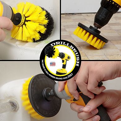 Shower Cleaner - Bathroom Mirror - Sink - Bathtub - Tile - Grout Cleaner - Scrub Brush - Baseboard