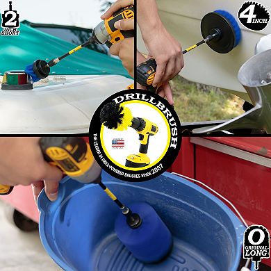 4 Piece Pool Cleaning Kit - Aquarium Cleaning Products - Fish Tank Cleaner Brushes