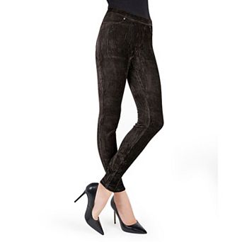 Wide-rib Stretch Corduroy Leggings