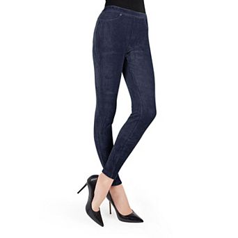Wide-rib Stretch Corduroy Leggings