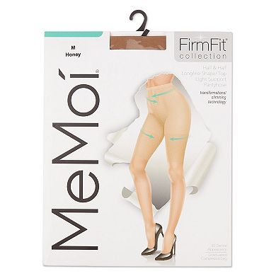 Women's Half & Half Light Support Leg Nylon Pantyhose
