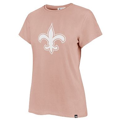 Women's '47 Light Pink New Orleans Saints Premier Frankie T-Shirt