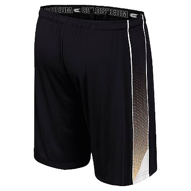 Men's Colosseum Black Army Black Knights Online Shorts