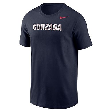Men's Nike Navy Gonzaga Bulldogs Logo T-Shirt