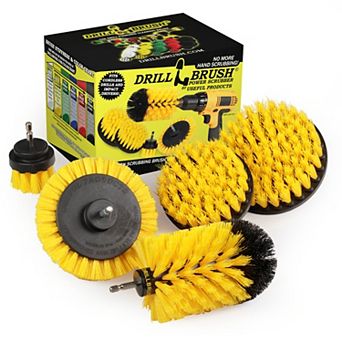 Grout Cleaner - Bathroom Drill Brush Attachment Set - Household Cleaning - Bathroom Cleaning