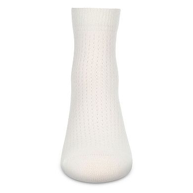 Girls' Pointelle Dot Anklet Socks