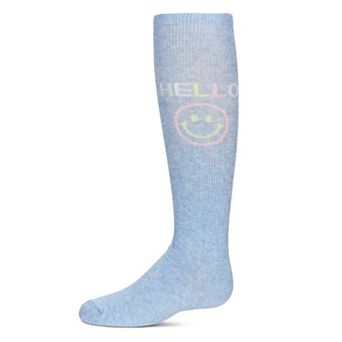 Girls' Hello Knee High Socks