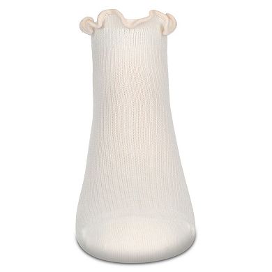 Girls' Colored Ruffle Anklet Socks