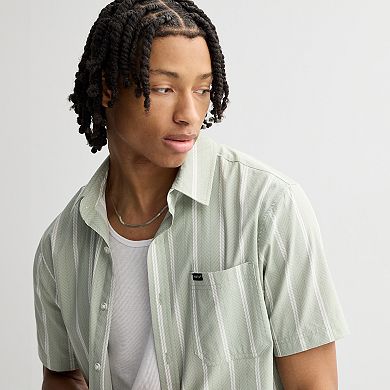 Men's Matix Short Sleeve Shirt and Tank Top Undershirt Set