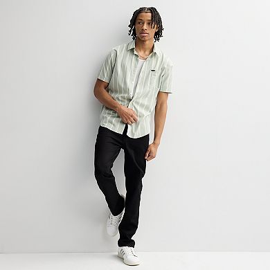 Men's Matix Short Sleeve Shirt and Tank Top Undershirt Set