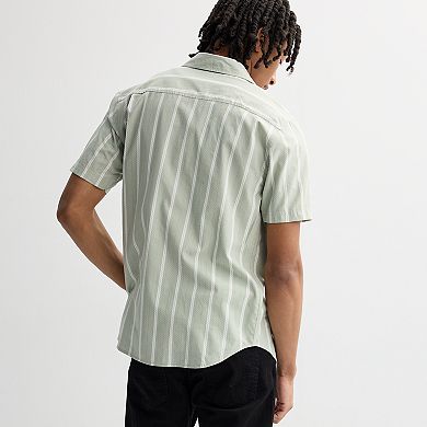 Men's Matix Short Sleeve Shirt and Tank Top Undershirt Set
