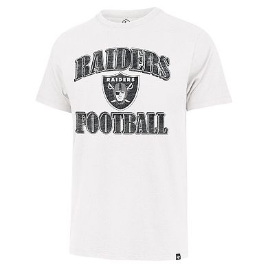 Men's '47 White Las Vegas Raiders Overrun Franklin T-Shirt