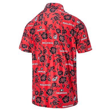 Men's Reyn Spooner Red Georgia Bulldogs Performance Polo