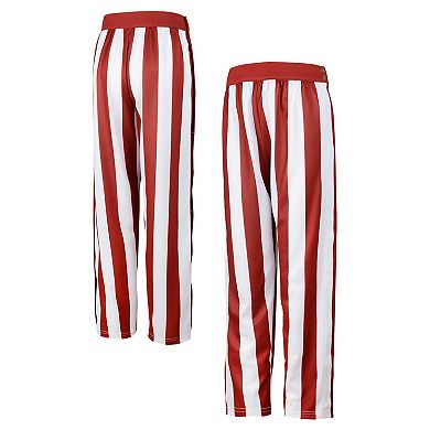 Youth Crimson/White Indiana Hoosiers Candy Stripe Pants