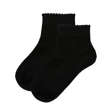 Girls' Open Work Anklet Socks