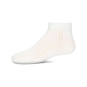 Girls' Open Work Anklet Socks