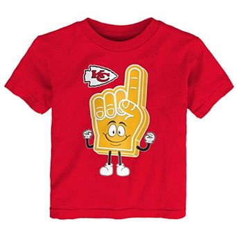 Infant Red Kansas City Chiefs Handy Man T-Shirt