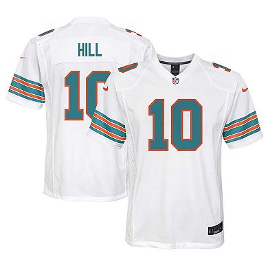 Youth Nike Tyreek Hill White Miami Dolphins Alternate Player Game Jersey