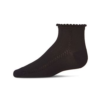 Girls' Rope Stitch Anklet Socks