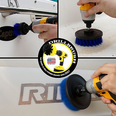 Yacht - Boat - Fiberglass - Hull Cleaner - Pond Scum, Oil Residue, Weeds, Barnacles, Oxidation