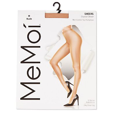 Women's Crystal Sheer Non-control Top Pantyhose