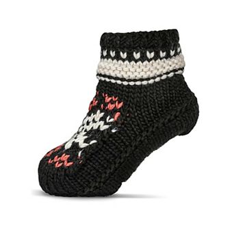 Nordic Flake Recycled Knit Sherpa Lined Lounge Sock