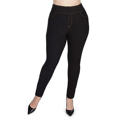 Women's Cotton Blend Denim Shaping Jean Leggings