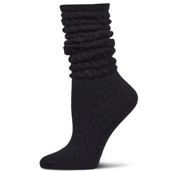 Women's Contessa Loose Knit Slub Extended Crew Socks