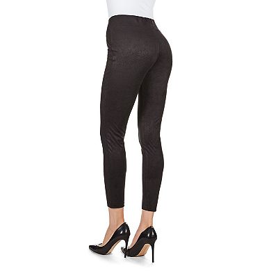 Morrison High-waisted Snakeskin Leggings