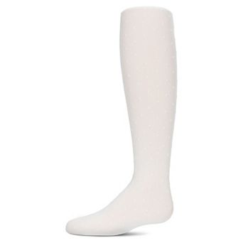Girls' Dot Semi Opaque Nylon Tights