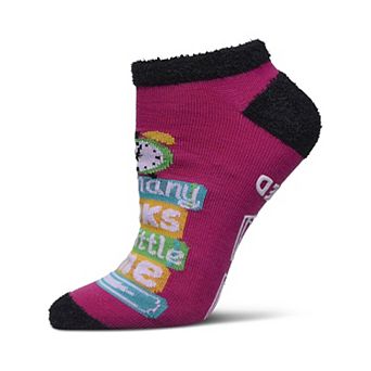 Women's I'm Totally Booked Non-skid Low Cut Socks