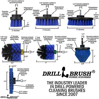 Boat Accessories - Pool Accessories - Detailing Brush Set - Cleaning Kits - Fish Tank Cleaner